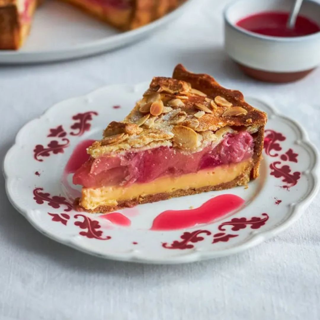 Tarte de rhubarbe