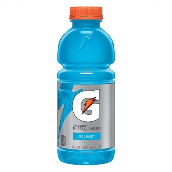 Gatorade bleu