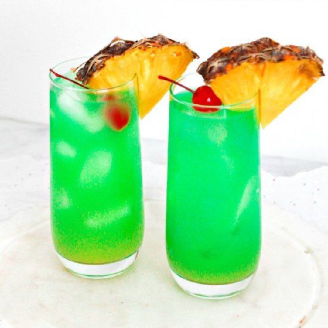 Mocktail Blue Hawaii